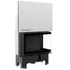 Камінна топка Kratki VN 810/410 права BS гільйотина black thermotec