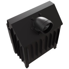 Камінна топка Kratki Zibi 12 Deco black thermotec