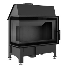 Камінна топка Kratki Zibi 12 ліва BS Deco black termotec