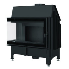 Камінна топка Kratki Zibi 12 ліва BS Deco black termotec