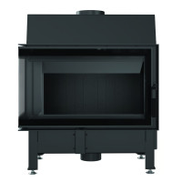 Камінна топка Kratki Zibi 12 ліва BS Deco black termotec