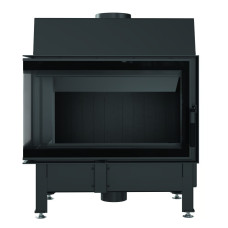 Камінна топка Kratki Zibi 12 ліва BS Deco black termotec
