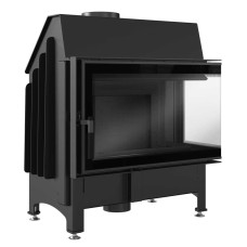 Камінна топка Kratki Zibi 12 права BS Deco black thermotec