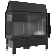 Камінна топка Kratki Zibi 12 ліва BS black termotec