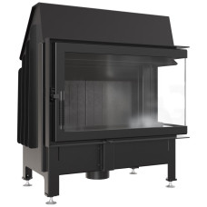 Камінна топка Kratki Zibi 12 права BS black termotec