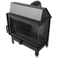 Камінна топка Kratki Zibi 12 права BS black termotec