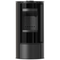 Піч камінна Kratki Erik black thermotec