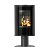 Піч камінна Kratki Erik N black thermotec