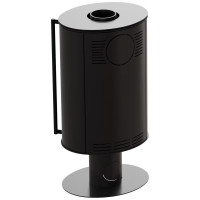 Піч камінна Kratki Erik N black thermotec