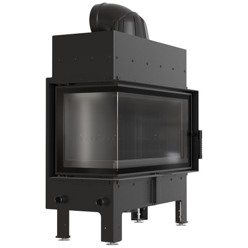 Камін сталевий Kratki Flok L лівий 12 кВт Ø 200 мм black thermotec ➡️ інтернет - магазин WARMHOUSE Львів Камін сталевий Kratki Flok L лівий 12 кВт Ø 200 мм black thermotec ➡️ інтернет - магазин WARMHOUSE Львів