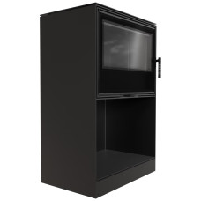 Печь каминная Kratki Kari 80/W black thermotec