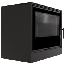 Печь каминная Kratki Kari 80 black thermotec