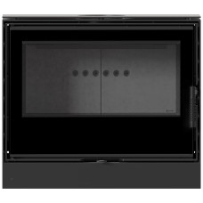 Печь каминная Kratki Kari 80 black thermotec
