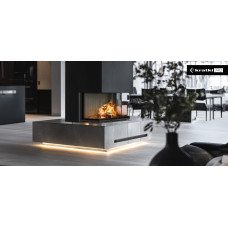 Камінна топка Kratki Regnor 800/400 гільйотина black thermotec