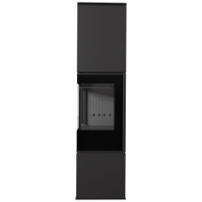 Печь каминная Kratki Ren/L левая black thermotec