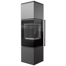 Печь каминная Kratki Ren/M левая black thermotec