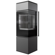 Печь каминная Kratki Ren/S левая black thermotec
