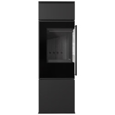 Печь каминная Kratki Ren/S левая black thermotec