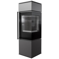 Печь каминная Kratki Ren/S правая black thermotec