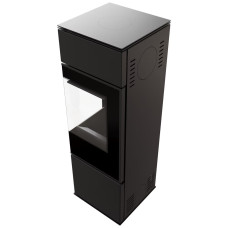 Печь каминная Kratki Ren/S правая black thermotec