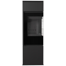 Печь каминная Kratki Ren/S правая black thermotec
