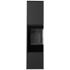 Печь каминная Kratki Ren/L правая black thermotec