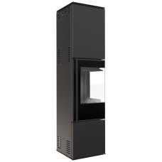 Печь каминная Kratki Ren/L правая black thermotec