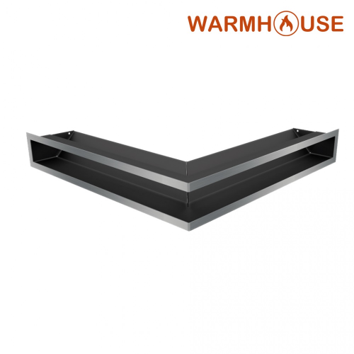 Решітка вентиляційна кутова Luft 560*560*90mm (шліфована)