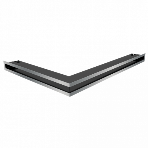 Решітка вентиляційна кутова Luft права 547*766*60mm (шліфована)