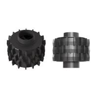 Піч камін Kratki Koza Rollo High black thermotec