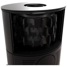Печь камин Kratki Koza Rollo High black thermotec
