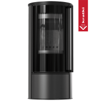 Піч камінна Kratki Koza Skadi black termotec