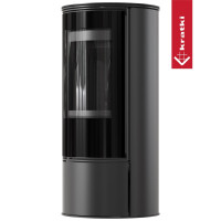 Піч камінна Kratki Koza Skadi black termotec