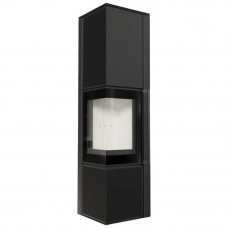 Печь камин Kratki Tora/L 8 KW Nero Assoluto стальная 