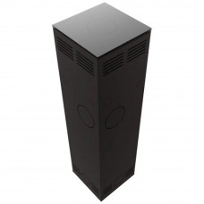 Печь камин Kratki Tora/L 8 KW Nero Assoluto black thermotec стальная 