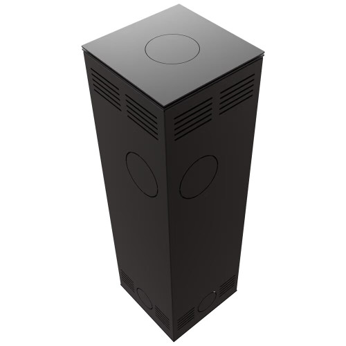 Пічка камін Kratki Tora/M 8 KW Nero Assoluto / black thermotec ➡️ замовити в магазині у Львові