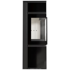 Печь камин Kratki Tora/S 8 KW lacobel black