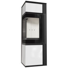 Печь камин Kratki Tora/S 8 KW lacobel white