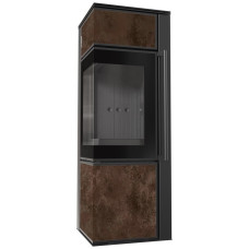 Печь камин Kratki Tora/S 8 KW lacobel OXIDE MORO / black thermotec