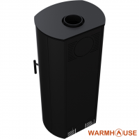 Піч камінна Kratki Falcon 9 w black thermotec