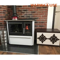 Варильна піч Plamen 850 Glas (white)