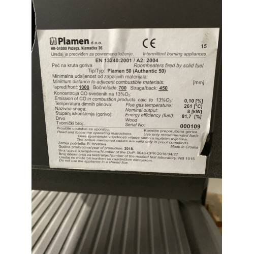 Піч камін Plamen Authentic 50 N самостійна з чавуну конвекційного типу ➡️ купити в магазині WARMHOUSE Львів Піч камін Plamen Authentic 50 N самостійна з чавуну конвекційного типу ➡️ купити в магазині WARMHOUSE Львів