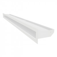 Вентиляційна решітка для каміна SAVEN Loft 60*1000 mm біла