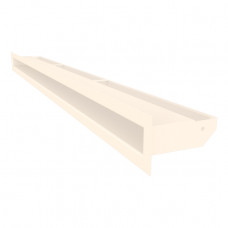 Вентиляційна решітка для каміна SAVEN Loft 60*1000 mm кремова