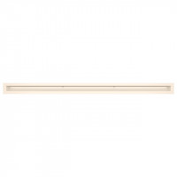 Вентиляційна решітка для каміна SAVEN Loft 60*1000 mm кремова