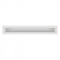 Вентиляційна решітка для каміна SAVEN Loft 60*400 mm біла