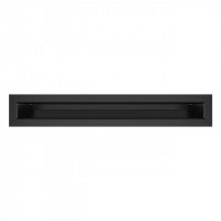 Вентиляційна решітка для каміна SAVEN Loft 60*400 mm чорна