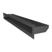 Вентиляційна решітка для каміна SAVEN Loft 60*600 mm графітова