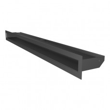 Вентиляційна решітка для каміна SAVEN Loft 60*800 mm графітова