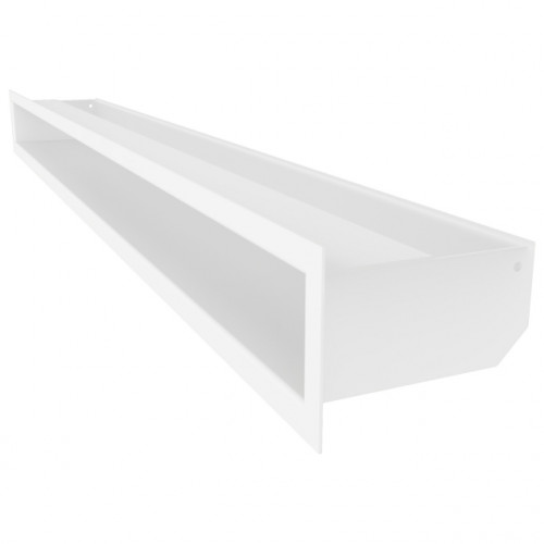 Вентиляционная решетка для камина SAVEN Loft 90*1000 mm белая